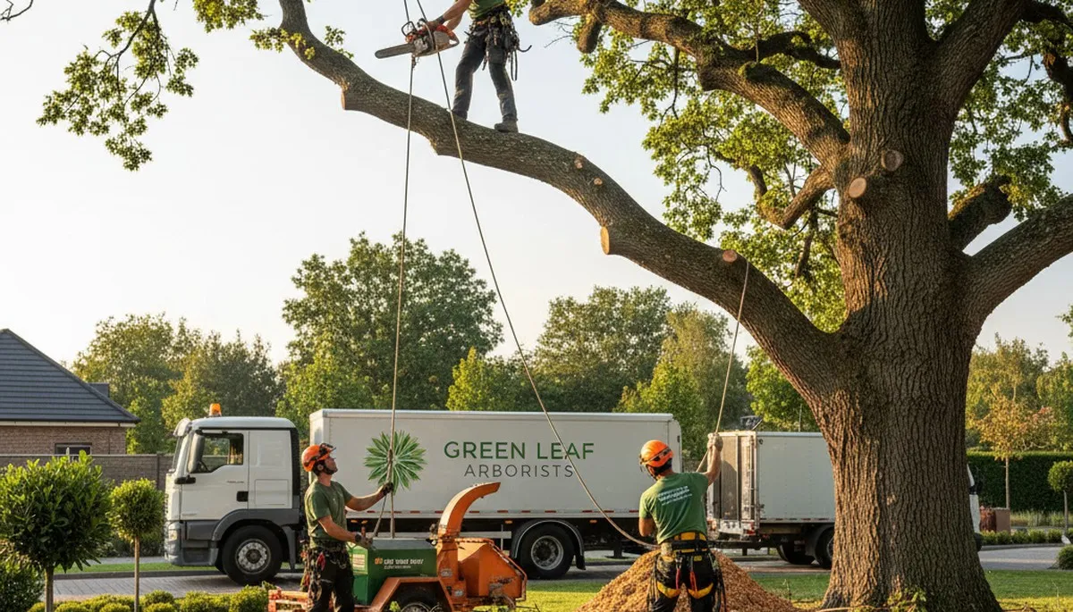 Professional landscaping and tree removal service in Naperville, IL by Chop Chop Tree experts