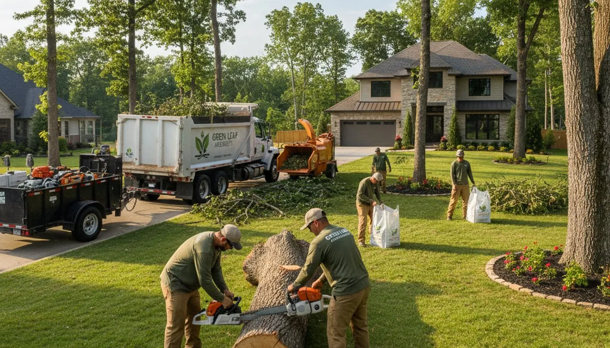 Professional lawn care service in Naperville, IL by Chop Hop Tree, mowing and yard maintenance expert